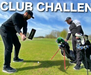 The 14 golf club challenge....WITH A TWIST