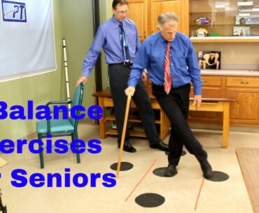 7 Balance Exercises for Seniors-Fall Prevention by Physical Therapists