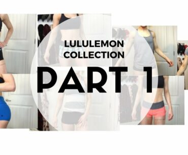 LULULEMON COLLECTION PART 1 (shirts, shorts, sports bra) | Karen O'Connell