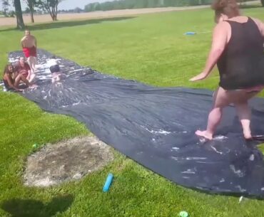 Try Not To Laugh : Funny Situations When You Play Water Slide #2 | Funny Videos