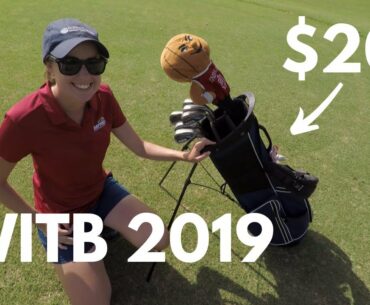BIGGEST GOODWILL GOLF FIND EVER?!?! (ASHLEY'S WITB 2019!!)