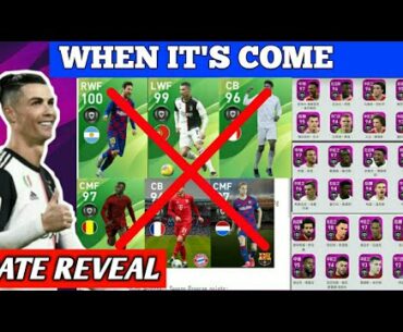 WHEN WILL FEATURED PLAYERS AND CLUB SELECTION  COME? DATE REVEAL PES 20 MOBILE