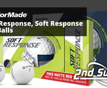 TaylorMade Tour Response, Soft Response Golf Balls | First Look