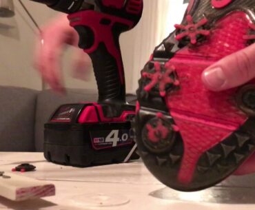 How to remove worn out soft spikes golf