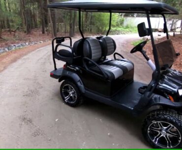 2020 Club Car Onward Metallic Black Lifted- From Cary Cart Company