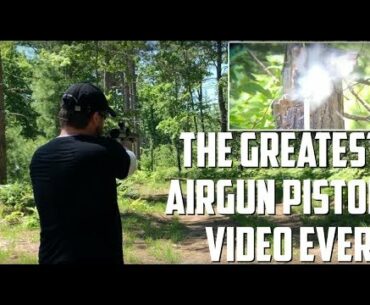 The GREATEST Airgun Pistol Video EVER! Exploding Golf Balls - Star Wars Blasters - and Airgun Darts!