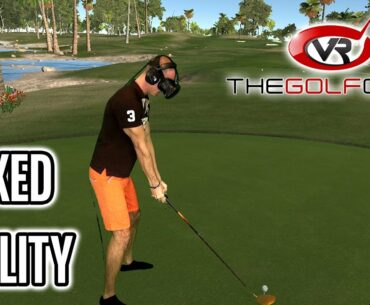 The Golf Club VR MIXED REALITY Gameplay on HTC Vive! Best Golf Game in Virtual Reality, no doubt!