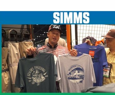 Simms Bass Bend, Lightning Bass, Bolt Script Short Sleeve Shirts with Cody Meyer | iCast 2018