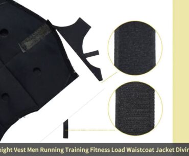 Layatone 2mm Neoprene Weight Vest Men Running Training Fitness Load Wa