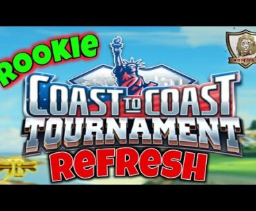 Golf Clash, Coast To Coast Tourney - Rookie Refresh