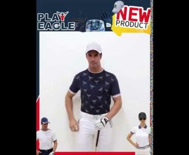 MAN T-SHIRT POLO PLAYEAGLE PE-0143 ELEVENGOLF