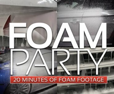 RAD GARAGE FOAM PARTY /// A Thick, Rich and Frosty Compilation of my Greatest Foam Footage