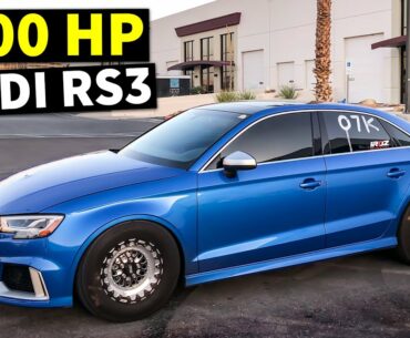 World's Fastest Audi RS3: 1200HP, Air-Conditioning, Power Everything. Scotto Visits Iroz Motorsports
