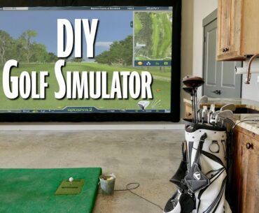 Affordable DIY Home Golf Simulator ⛳️ OptiShot2 gets a HUGE upgrade!