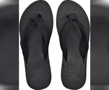 Review MAIITRIP Womens Wide Comfortable Cloth Strap Flip Flops with Arch Support