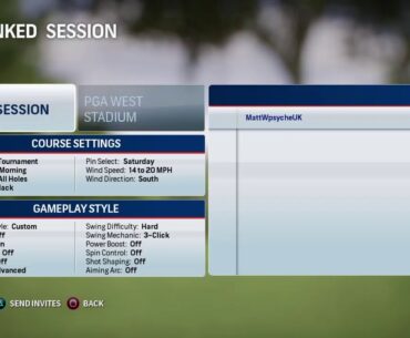 3-Click NoAssists Private Members Club on EA Sports PGA Tour Live on YouTube