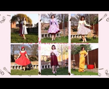 A Very Vintage Lookbook | Spring Confections! 6 Vintage 1940s/50s Outfits