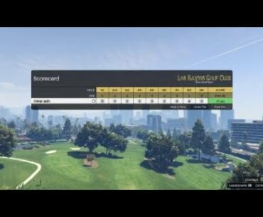 Grand Theft Auto V Golf -7 PB (should have been-9)