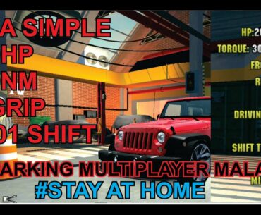 Cara Simple Buat 2000HP, 3000NM, 3.5 Grip, 0.0001 Shift | Car Parking Multiplayer Malaysia