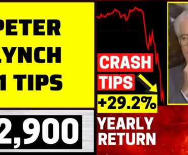 11 Tips by MultiMillionaire Investor Peter Lynch during Recession & Extreme Stock Market Volatility