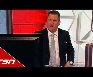 Jeff O'Neill relives getting caught on camera during the Leafs game