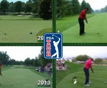 Tiger Woods Golf Swing Compilation from 1993 - 2017