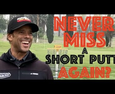 How to putt better in disc golf - focusing tip