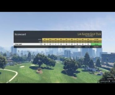 Grand Theft Auto V Golf -9 PB