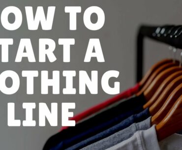 HOW TO START A SIX FIGURE CLOTHING LINE- (SHOPIFY TUTORIAL)