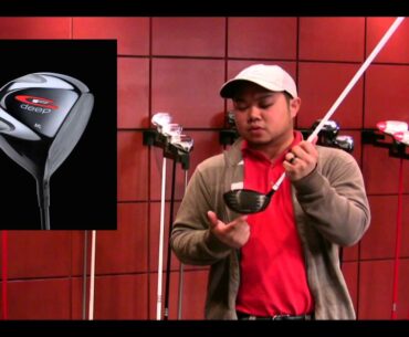 KZG Golf Clubs Featuring Gravitational Force Technology