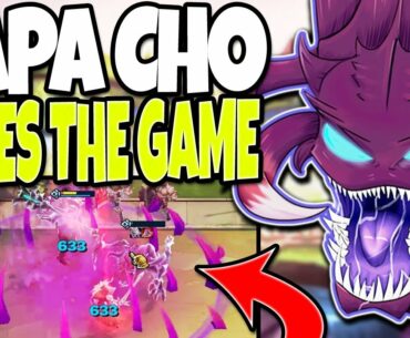 PAPA CHO SAVES THE GAME 😱 Serious Pro(NOT) Teamfight Tactics Gameplay 😂 League of Legends TFT