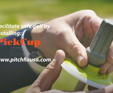 Facilitate safe play with Pitchfix PickCup!