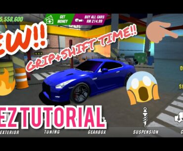 [NEW!?]HOW TO CHANGE GRIP AND SHIFT TIME IN CAR PARKING MULTIPLAYER(MALAY VERSION)