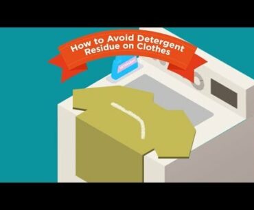 Eliminate Detergent Residue on Clothes From a Top-Load Washer