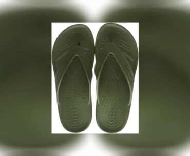 Review Crocs Men's and Women's Modi Sport Mossy Oak Elements Flip-Flop