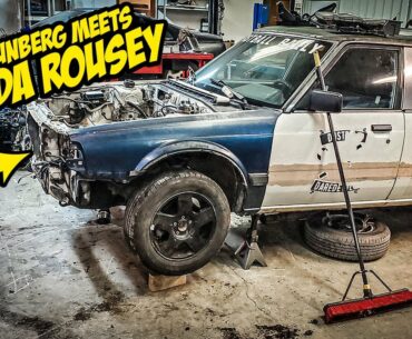 Bolting A Crazy Fast Jetta DIESEL Engine Into A Honda Accord STRETCH LIMOUSINE (NOT BOLT-ON!)