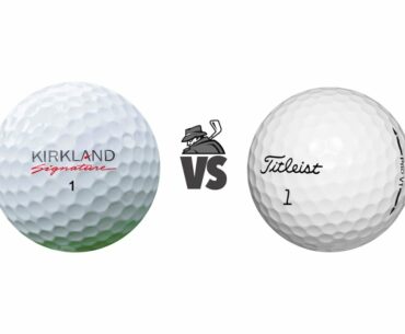 Kirkland Signature (vs) Titleist Pro V1 {GOLF BALL TEST}