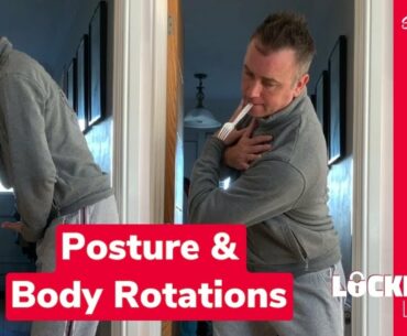 POSTURE AND BODY ROTATIONS  - LOCKDOWN GOLF LESSONS #GOLFPOSTURE