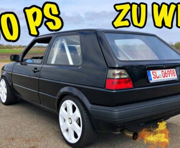 Brutaler 600PS Golf 2! Einfach nur Krank!! |Golf 2 vr6 Turbo