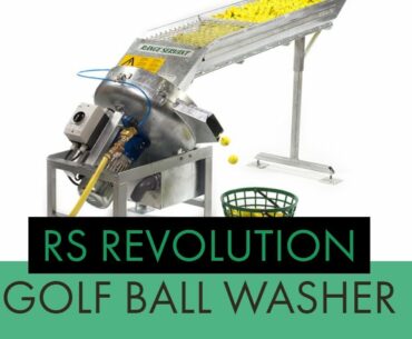 Revolution Golf Ball Washer - Range Servant America