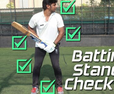 Cricket Batting Stance Check Up | 6 factors to consider in stance | Nothing But Cricket