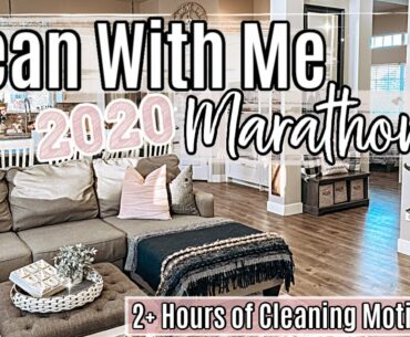 2020 CLEAN WITH ME MARATHON :: 2+ HOURS OF INSANE SPEED CLEANING MOTIVATION :: HOMEMAKING #WITHME