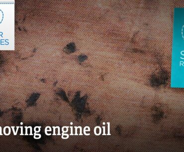 Stain removal: how to remove engine oil stains from clothes