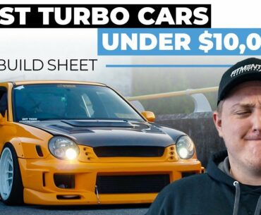 Best Turbo Cars Under 10K | The Build Sheet