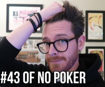 DAY #43 of NO POKER VLOG "Grip it and rip it~ the golf vlog"