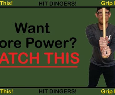 Use This Grip to Hit More Home Runs - Upper Class Sports