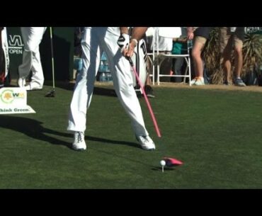 Bubba Watson's swing analysis on No. 13 at Waste Management