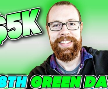 18th Green Day +$5k | Ross's Trade Recap