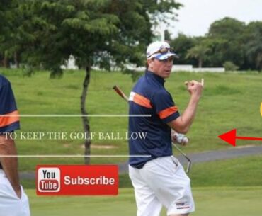 how to hit the golf ball low - how to hit low iron shots - how to hit your mid irons low