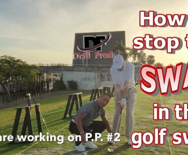 How to stop swaying or sliding in the golf swing (DF Video Blog series w Jay McNamara)